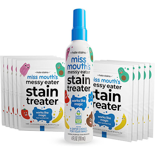 Miss Mouth's Messy Eater Stain Treater Kit (1 Bottle + 10 Wipes) product image
